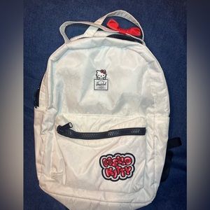 Herschel x Hello Kitty White Large Backpack- like new